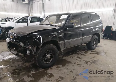 2002 Lexus Lx 470 z USA, uszkodzony, nr VIN JTJHT00WX23515388
